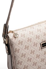 SP784 Kadın Çapraz Çanta Monogram Pembe - Pudra SP784-M178