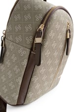SP901 Kadın Sırt Çantası Monogram Y.Yeşil - Kahve SP901-M178