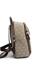SP901 Kadın Sırt Çantası Monogram Y.Yeşil - Kahve SP901-M178