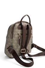 SP901 Kadın Sırt Çantası Monogram Y.Yeşil - Kahve SP901-M178
