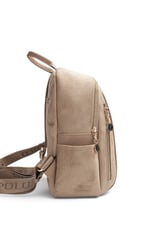 SP906 Kadın Sırt Çantası Süet Vizon - Latte SP906-M12