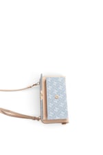 SP921 Kadın Telefon Çantası Monogram Mavi - Ten SP921-M178