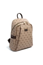 SP926 Kadın Sırt Çantası Monogram Koyu Bej-Kahve