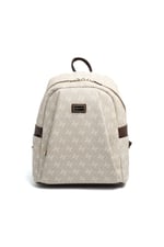 SP926 Kadın Sırt Çantası Monogram Taş-Kahve
