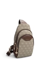 SP959 Kadın Vücut Çantası Monogram Y.Yeşil - Kahve SP959-M178