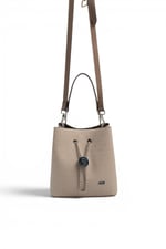SP967 Kadın Çapraz Çanta Fashion Bej-Latte