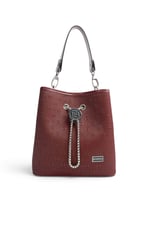 SP967 Kadın Çapraz Çanta Fashion Bordo - 333 Nomy Bordo SP967-M158