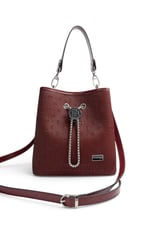 SP967 Kadın Çapraz Çanta Fashion Bordo - 333 Nomy Bordo SP967-M158