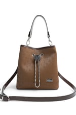 SP967 Kadın Çapraz Çanta Fashion Taba - 517 Nomy A.Kahve SP967-M158