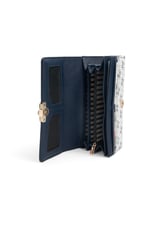 SP979 Kadın Cüzdan & Kartlık Monogram Beyaz - Lacivert SP979-M178
