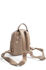 SP983 Kadın Sırt Çantası Süet Vizon - Latte SP983-M12