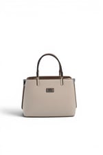 SP987 Kadın El Çantası Düz Bej-Latte