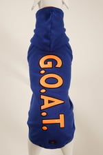 G.O.A.T Sax Mavi Kapüşonlu Köpek Sweatshirt (9'lu) Set