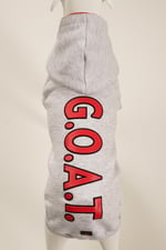 G.O.A.T Gri Kapüşonlu Köpek Sweatshirt (9'lu) Set  