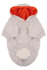 HAPPY Gri Kapüşonlu Köpek Sweatshirt (9'lu) Set