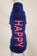 HAPPY Sax Mavi Kapüşonlu Köpek Sweatshirt (9'lu) Set