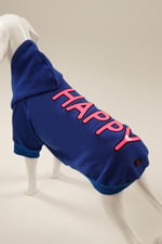HAPPY Sax Mavi Kapüşonlu Köpek Sweatshirt (9'lu) Set