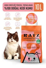 Katz Sepiyolit & Bentonit Kedi Kumu (110 Adet)