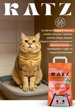 Katz Sepiyolit & Bentonit Kedi Kumu (110 Adet)