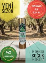 OLEİKA 1 LİTRE SOĞUK SIKIM NORMAL HASAT DOĞAL SIZMA ZEYTİNYAĞI
