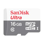 16 GB SANDISK MSD KART CL10 SDSQUNS-016G-GN3MN