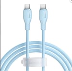 Baseus Pudding USB-A Light 2.4A Kablo 1.2m Mavi (P10355700311-00)