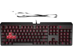 HP 6YW76AA Omen Encoder LED Kablolu Mekanik Oyuncu Klavyesi  RGB (Cherry MX Red)
