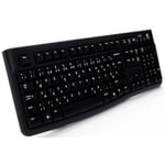 LOGITECH K120 F USB KLAVYE SIYAH 920-004163 KABLOLU