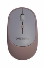 Onezero Ms-03 Pembe  Bluetooth Mouse Şarjlı (Açma Kapama Tuşlu)