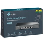 TP-LINK TL-SX1008 8 PORT 10GIGABIT METAL KASA YÖNETİLEMEZ RACKMOUNT SWITCH