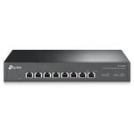 TP-LINK TL-SX1008 8 PORT 10GIGABIT METAL KASA YÖNETİLEMEZ RACKMOUNT SWITCH