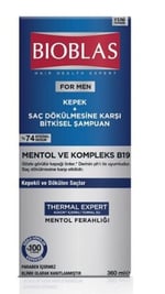 Bioblas For Men Mentol Ve Kompleks B19 Şampuan 360ml