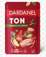 Dardanel Ton Jalapone Acı Biberli Ton Poşet 80gr