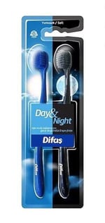 Difaş Day&Night 2'li Diş Fırçası