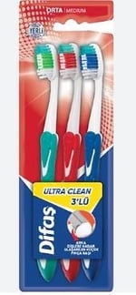 Difaş Ultra Clean 3'lü Diş Fırçası