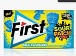 First Sour Patch  Blue Raspberry Aromalı Şekersiz Sakız 27