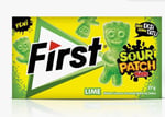 First Sour Patch Lime Aromalı Şekersiz Sakız 27