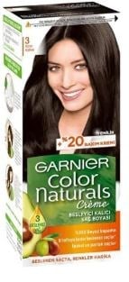 Garnier Color Naturals Saç Boyası 3 Koyu Kahve