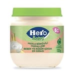 Hero Baby Kavanoz Mama Muzlu Bisküvili Muhallebi 120gr