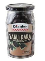 Kaanlar Yağlı Kara Siyah Zeytin 450 gr