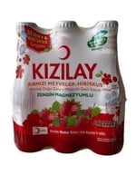 Kızılay Maden Suyu Kırmızı Meyveler Hibiskus 6x200ml