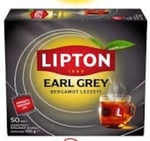 Lipton Earl Grey Bardak Poşet Çay 50li
