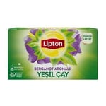 Lipton Yeşil Çay Bergamot Aromalı 20li