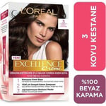 Loreal Paris Excellence Saç Boyası 3 Koyu Kestane