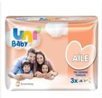 Uni Baby Aile Islak Mendil 3x52 Adet