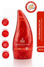 Bio AsiaBio Asia 4’lü Bitkisel Güç Jel – Aloe Vera + Matcha + At Kestanesi + Paprika Yüz & Vücut Sıkılaştırıcı 120 ml