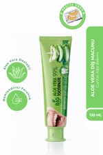 Bio AsiaBio Asia Aloe Vera Diş Macunu – Hassas Dişlere Uygun Yatıştırıcı & Doğal Temizlik 130 ml