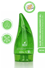 Bio AsiaBio Asia Aloe Vera Jel 120 ml – Cildi Yatıştırıcı, Nemlendirici & Onarıcı Jel Formül