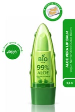 Bio AsiaBio Asia Aloe Vera Lip Balm – Yoğun Nemlendirici, Onarıcı Bitkisel Dudak Bakımı (Renksiz)
