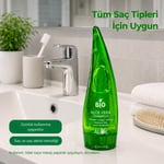 Bio AsiaBio Asia Aloe Vera Şampuan – Saç Derisini Yatıştıran, Kırılmayı Azaltan Bitkisel Bakım 300 ml